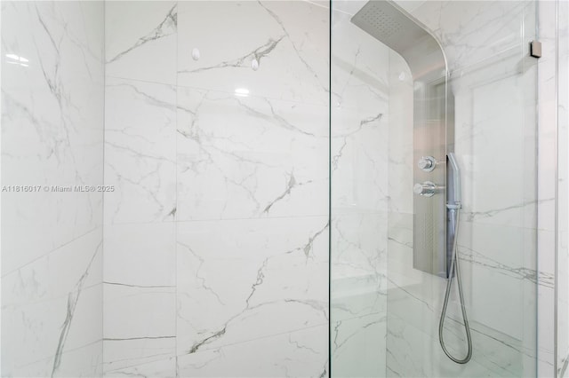 215 SE 3rd Ave Unit 303B, Hallandale Beach, FL 33009 - bathroom with a marble finish shower
