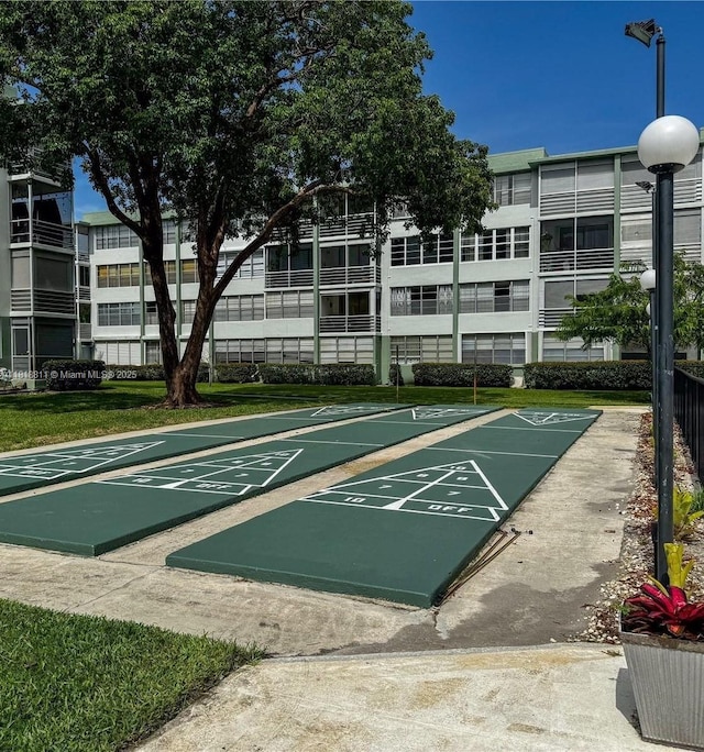 2781 Taft St Unit 308, Hollywood, FL 33020 - view of community featuring shuffleboard