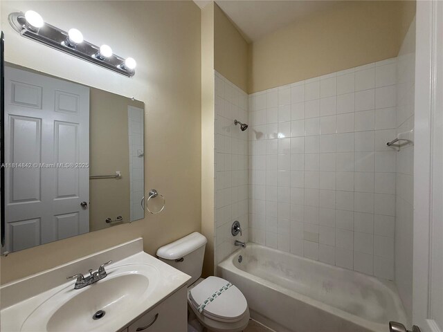 15875 SW 52nd St, Miramar, FL 33027 - full bath with vanity and washtub / shower combination