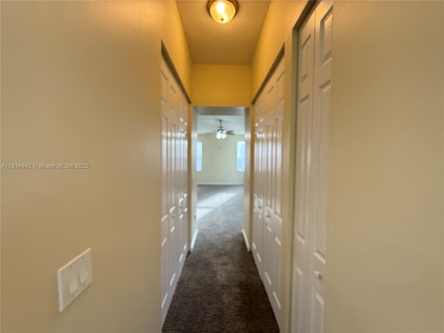 15875 SW 52nd St, Miramar, FL 33027 - corridor with dark carpet