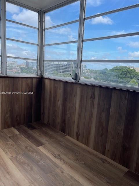 1475 NE 125th Ter Unit 614K, North Miami, FL 33161 - view of unfurnished sunroom