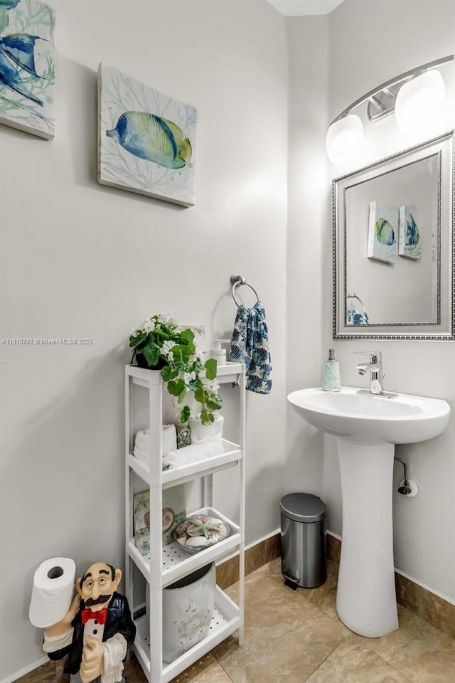 12006 SW 2nd St, Pembroke Pines, FL 33025 - bathroom with baseboards