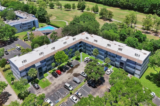 8351 Sands Point Blvd Unit A301, Tamarac, FL 33321 - bird's eye view of a golf course and a pool