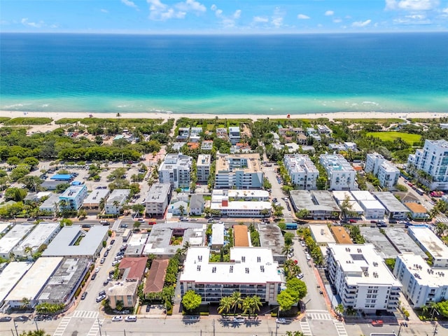 7801 Abbott Ave Unit 307, Miami Beach, FL 33141 - drone / aerial view of expansive beach