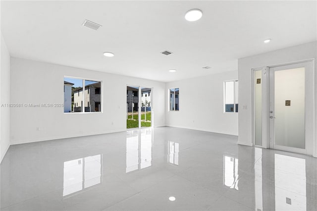 28841 SW 162nd Ave Unit A, Miami, FL 33033 - tiled spare room featuring recessed lighting