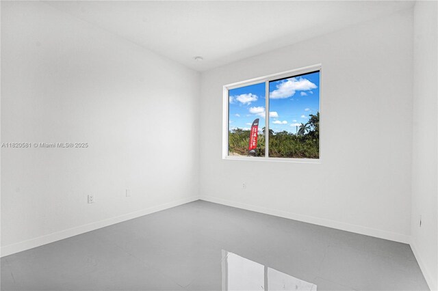 28841 SW 162nd Ave Unit A, Miami, FL 33033 - unfurnished room with baseboards and concrete floors