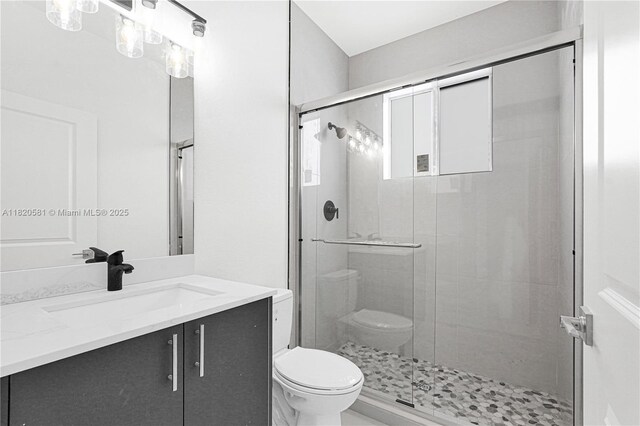 28841 SW 162nd Ave Unit A, Miami, FL 33033 - bathroom featuring vanity and a shower stall