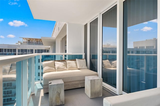 102 24th St Unit Ph-1706, Miami Beach, FL 33139 - balcony with an outdoor living space