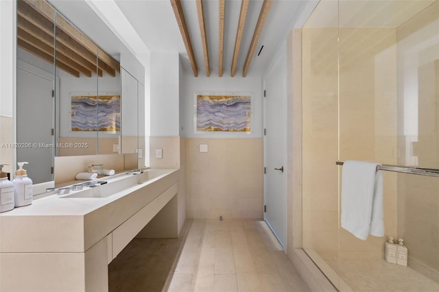 102 24th St Unit Ph-1706, Miami Beach, FL 33139 - bathroom with double vanity