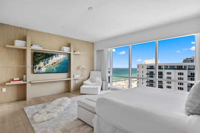 102 24th St Unit Ph-1706, Miami Beach, FL 33139 - bedroom with wood finished floors