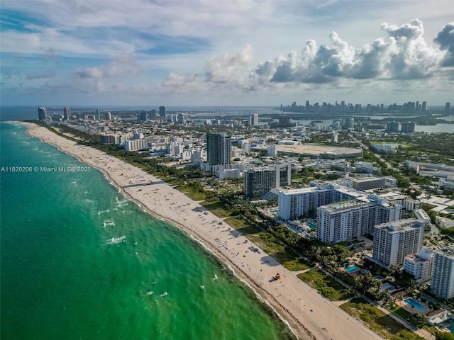 102 24th St Unit Ph-1706, Miami Beach, FL 33139 - aerial view of city skyline and expansive coastline