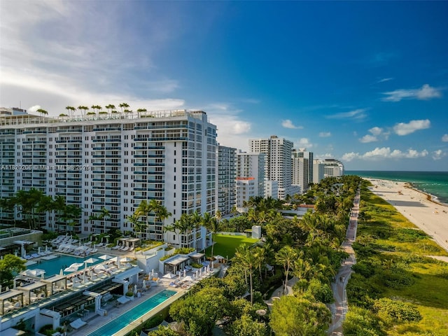 102 24th St Unit Ph-1706, Miami Beach, FL 33139 - exterior space with a water view