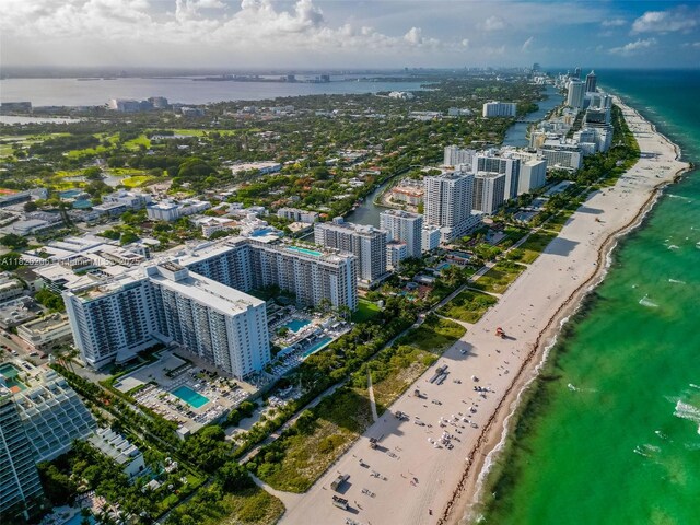102 24th St Unit Ph-1706, Miami Beach, FL 33139 - view of urban area featuring extended coastline