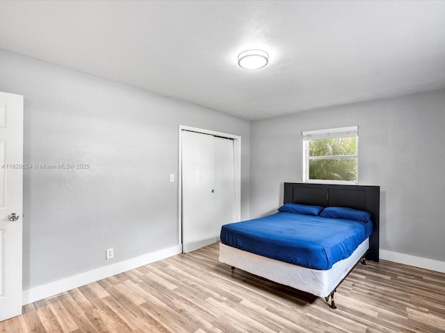 1805 N 23rd Ave, Hollywood, FL 33020 - bedroom featuring wood finished floors and a closet