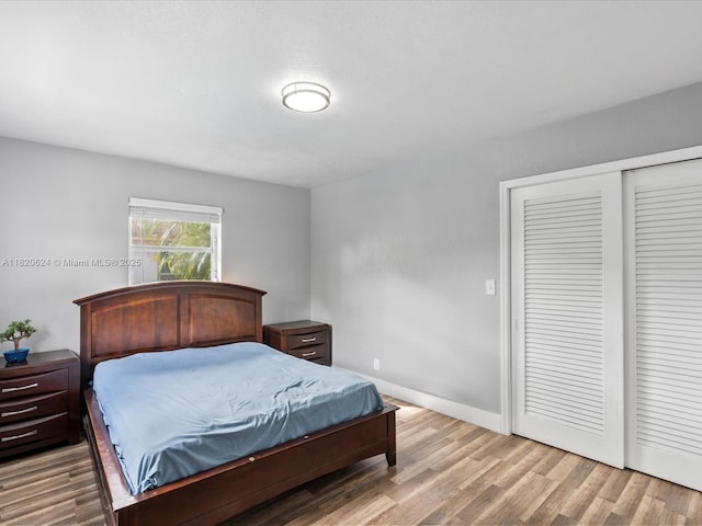 1805 N 23rd Ave, Hollywood, FL 33020 - bedroom featuring wood finished floors and a closet
