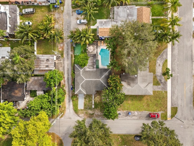 1805 N 23rd Ave, Hollywood, FL 33020 - drone / aerial view of a pool area