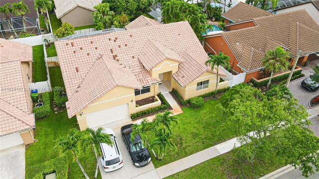 16176 NW 14th Ct, Pembroke Pines, FL 33028 - view from above of property