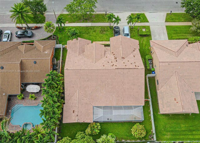 16176 NW 14th Ct, Pembroke Pines, FL 33028 - aerial view of a pool