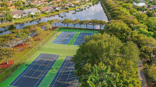 16176 NW 14th Ct, Pembroke Pines, FL 33028 - bird's eye view of a large body of water