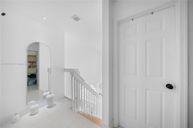 15872 NW 21st St, Pembroke Pines, FL 33028 - hallway featuring an upstairs landing and arched walkways