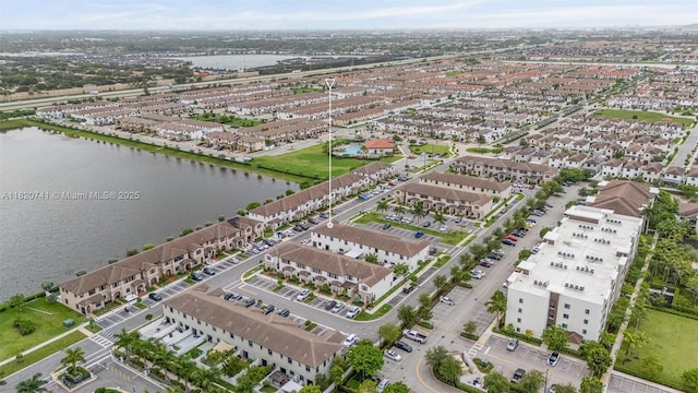 3411 W 112th Ter, Hialeah, FL 33018 - aerial view of property and surrounding area featuring a large body of water