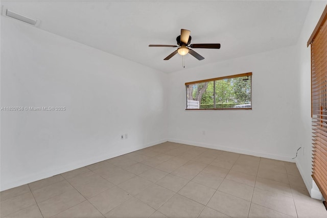 14388 SW 96th Ln, Miami, FL 33186 - unfurnished room featuring ceiling fan and baseboards