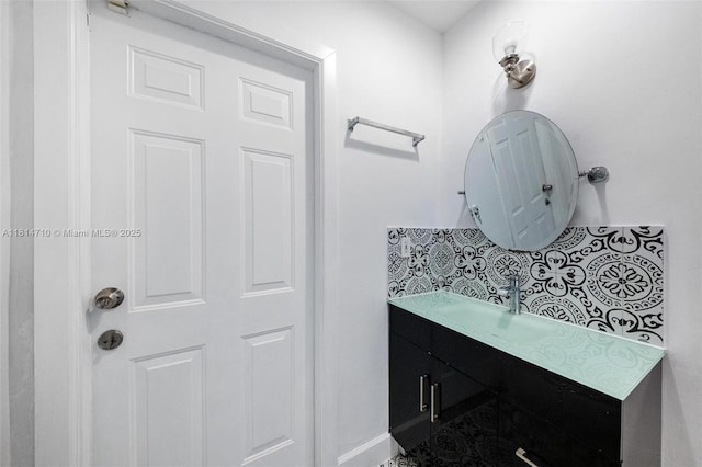 9221 SW 167th Ter, Palmetto Bay, FL 33157 - bathroom with vanity and baseboards