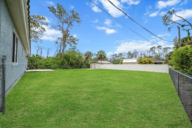 18125 Wintergarden Ave, Port Charlotte, FL 33948 - view of fenced backyard