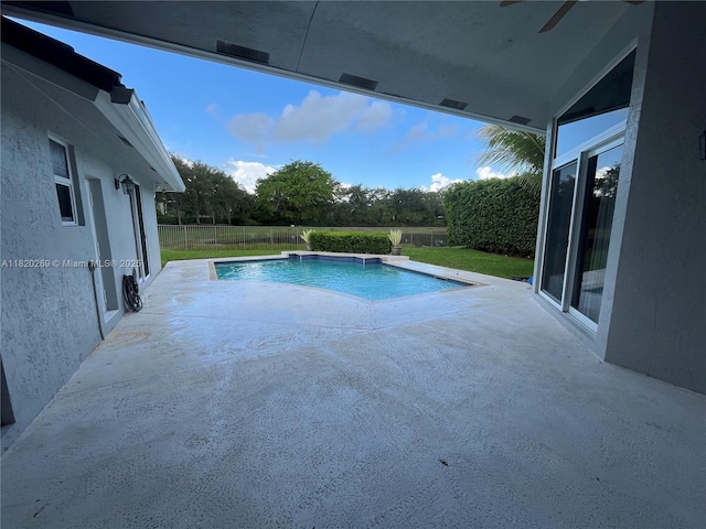 1290 Ginger Cir, Weston, FL 33326 - view of pool with a patio
