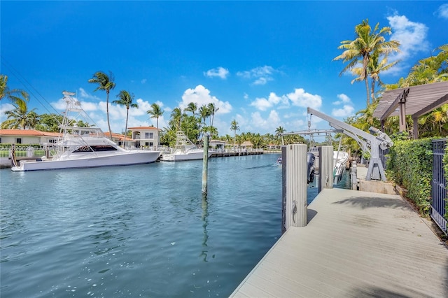 2085 Ixora Rd, North Miami, FL 33181 - dock with a water view