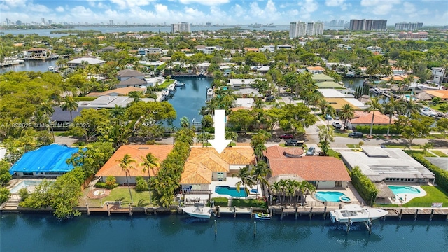 2085 Ixora Rd, North Miami, FL 33181 - view of urban area featuring a nearby body of water and nearby suburban area