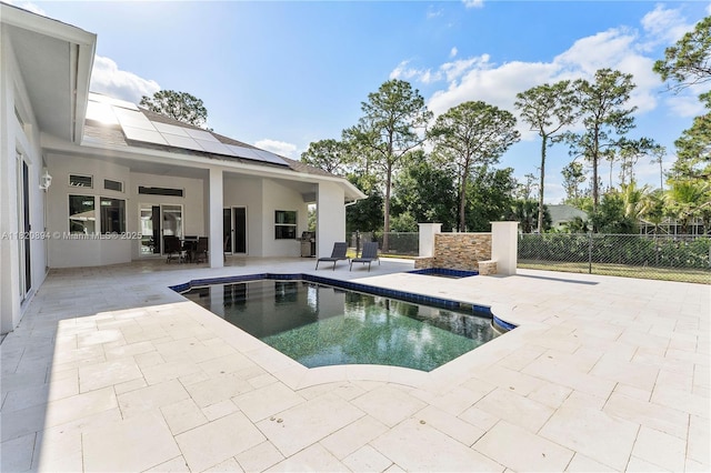 17038 N 61st Pl N, Loxahatchee, FL 33470 - view of pool with a patio