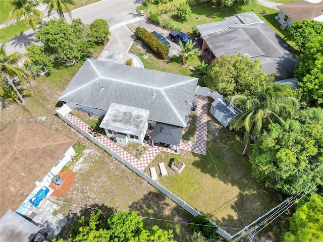 651 E Evanston Cir, Fort Lauderdale, FL 33312 - view from above of property