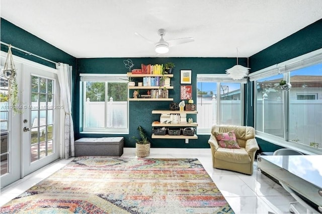 651 E Evanston Cir, Fort Lauderdale, FL 33312 - sunroom / solarium with french doors