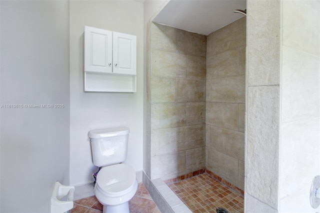 9741 SW 12th St, Pembroke Pines, FL 33025 - bathroom featuring a shower stall and tile patterned flooring