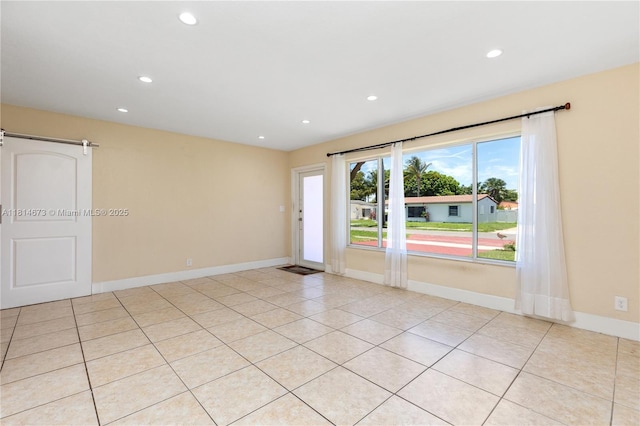 918 NE 6th St, Hallandale Beach, FL 33009 - spare room featuring recessed lighting