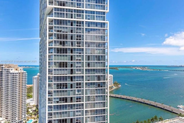 485 Brickell Ave Unit 3410, Miami, FL 33131 - view of apartment building / complex featuring a water view and a city view