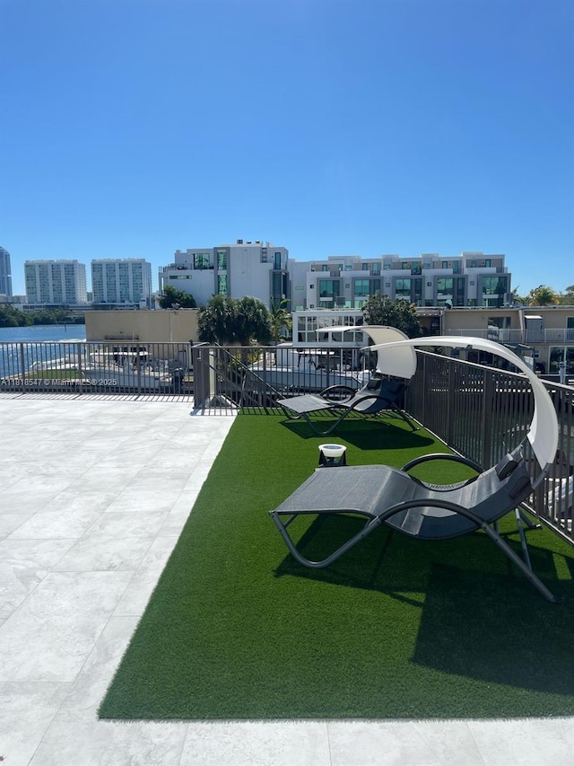 4000 NE 168th St Unit 110A, North Miami Beach, FL 33160 - view of yard