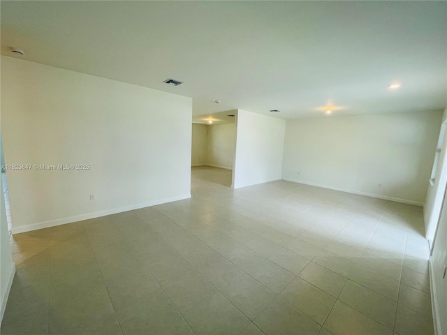 16932 SW 291st St, Homestead, FL 33030 - spare room featuring baseboards and recessed lighting