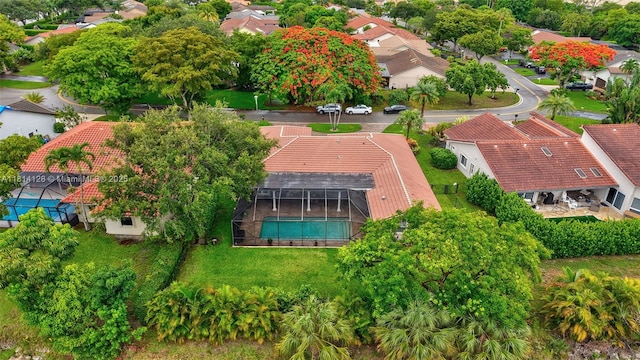 5655 NW 86th Ave, Coral Springs, FL 33067 - aerial perspective of suburban area with a pool