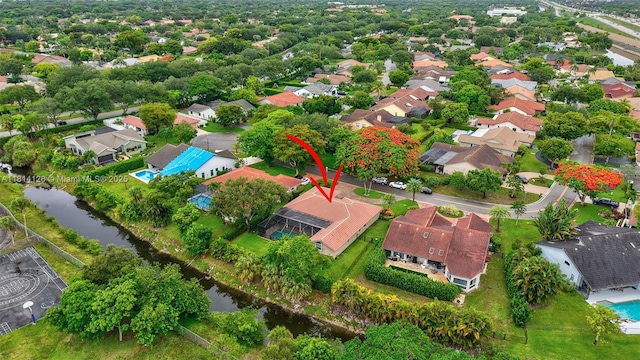5655 NW 86th Ave, Coral Springs, FL 33067 - aerial view of residential area with a large body of water