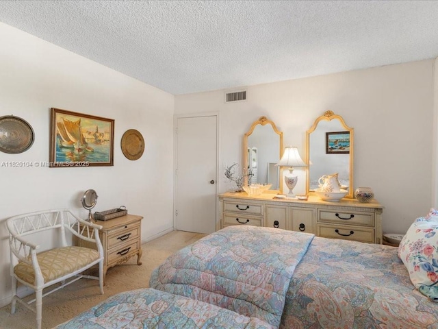 511 Bayshore Dr Unit 309, Fort Lauderdale, FL 33304 - bedroom featuring light carpet and a textured ceiling