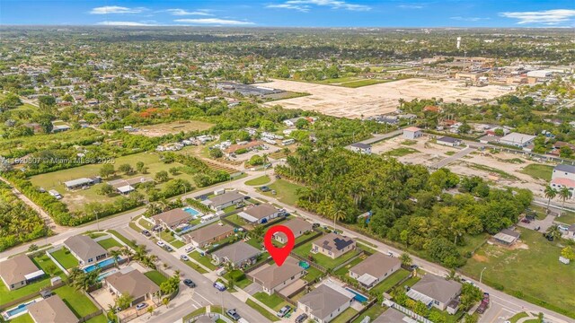 31671 SW 190th Ct, Homestead, FL 33030 - aerial view of property and surrounding area featuring nearby suburban area