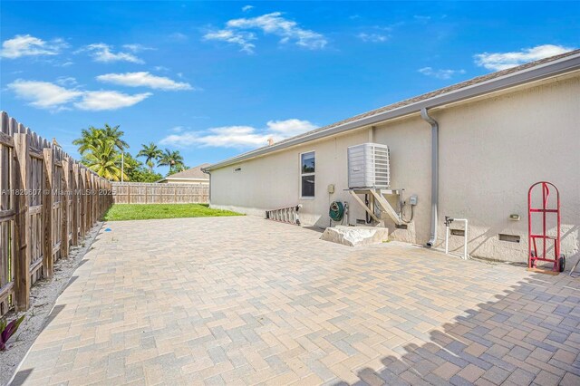 31671 SW 190th Ct, Homestead, FL 33030 - fenced backyard with a patio