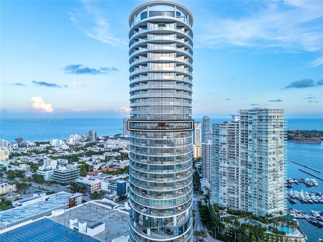 500 Alton Rd Unit 3703, Miami Beach, FL 33139 - view of property featuring a view of city and a water view
