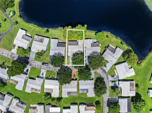1081 NW 89th Ave, Plantation, FL 33322 - aerial perspective of suburban area with property parcel outlined