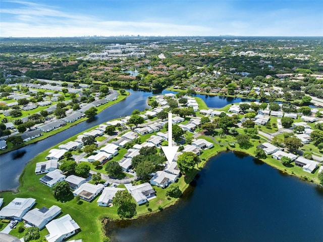 1081 NW 89th Ave, Plantation, FL 33322 - aerial view of property's location featuring nearby suburban area and a nearby body of water