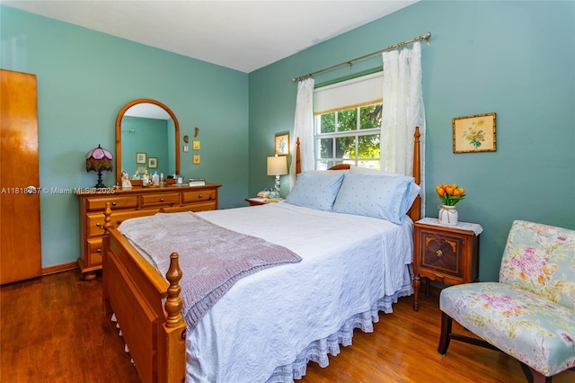 7110 SW 13th Ter, Miami, FL 33144 - bedroom featuring wood finished floors
