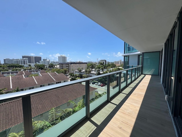 9901 W Bay Harbour Dr Unit 605, Bay Harbor Islands, FL 33154 - balcony with a city view