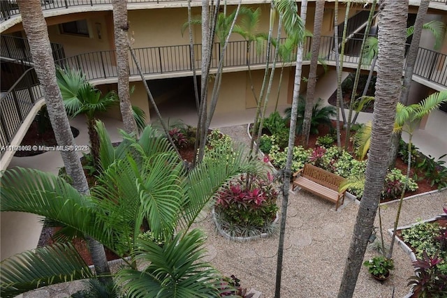 8015 SW 107th Ave Unit 220, Miami, FL 33173 - view of yard with a balcony